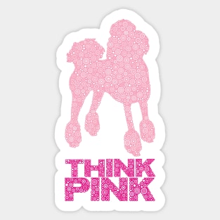 Think Pink Sticker